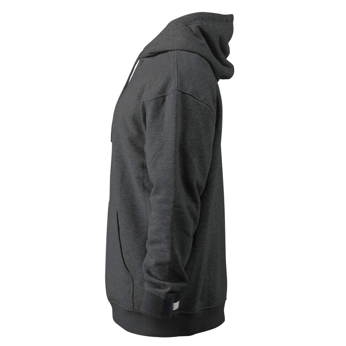 Peak™ Hoodie Side Charcoal Heather