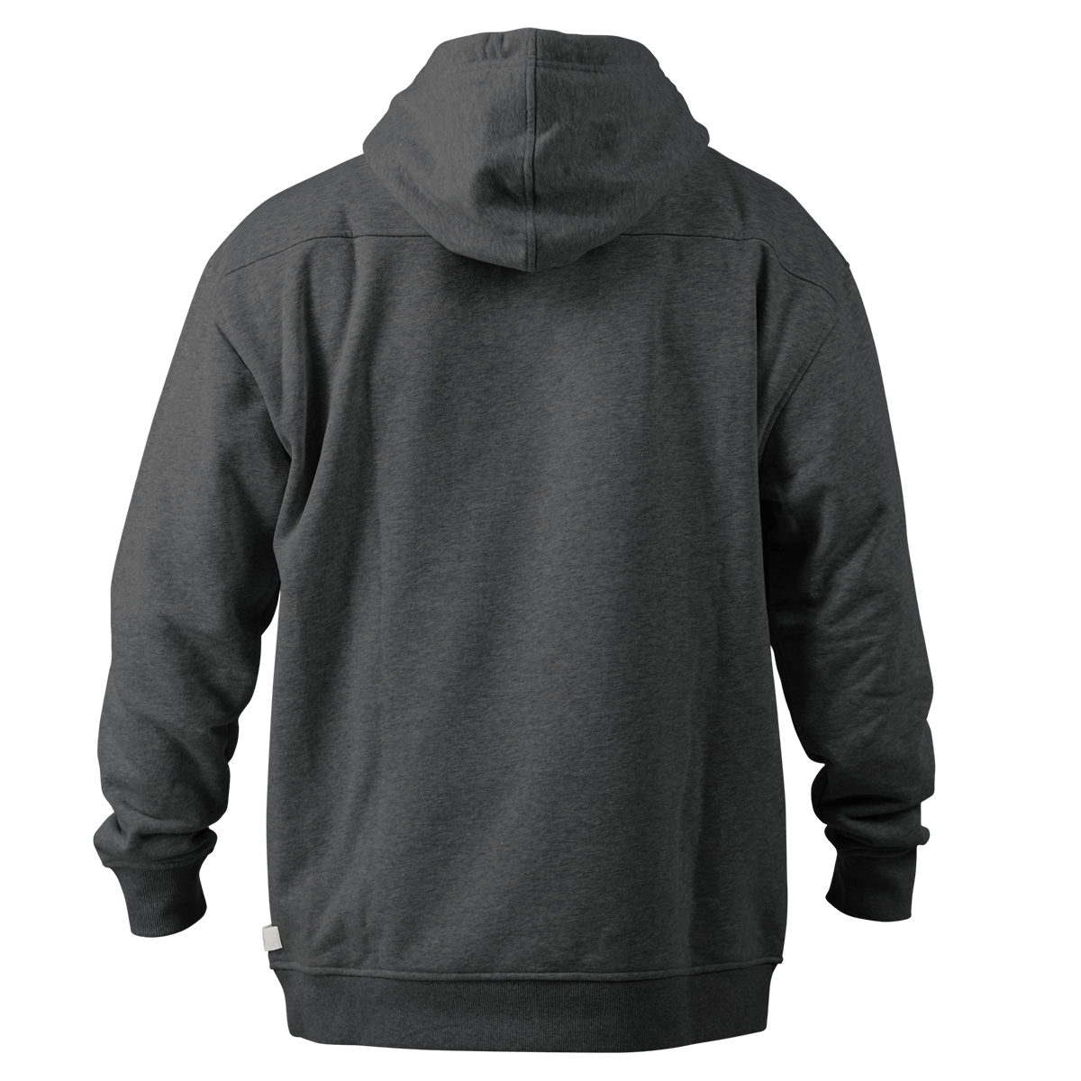 Peak™ Hoodie Back Charcoal Heather