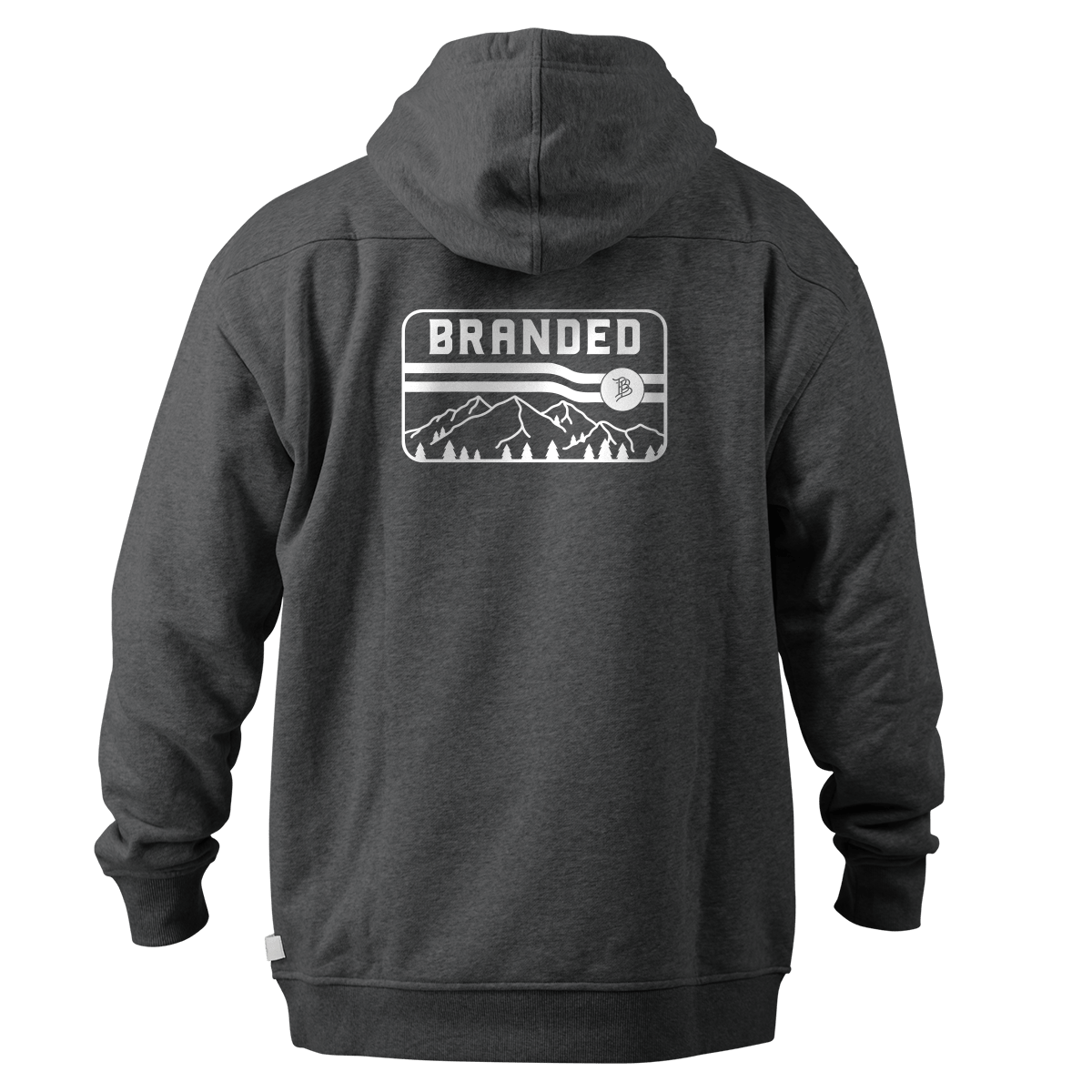 Branded Horizon Peak™ Hoodie Charcoal Heather