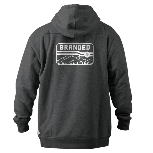Branded Horizon Peak™ Hoodie Charcoal Heather