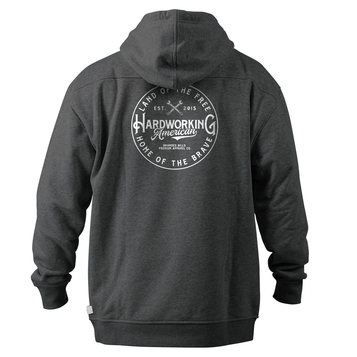 Hardworking Peak™ Hoodie Charcoal Heather