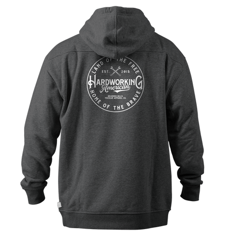 Hardworking Peak™ Hoodie Charcoal Heather