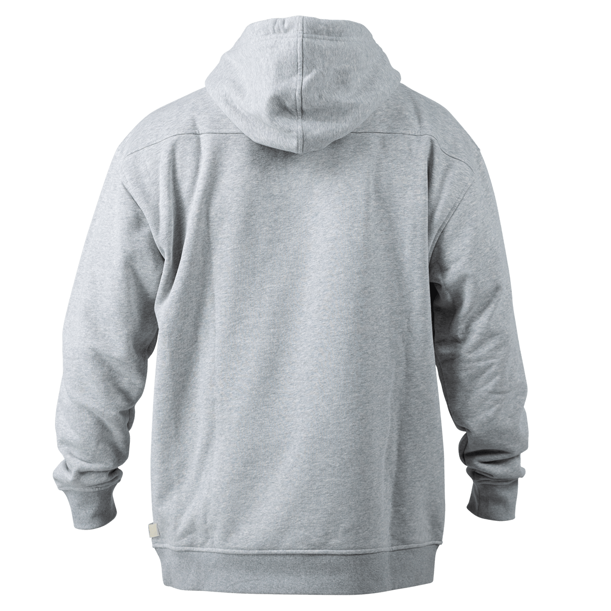 Peak™ Hoodie Back Gray Heather