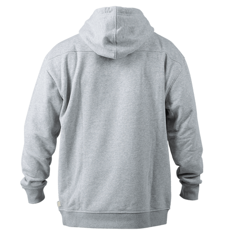 Peak™ Hoodie Back Gray Heather