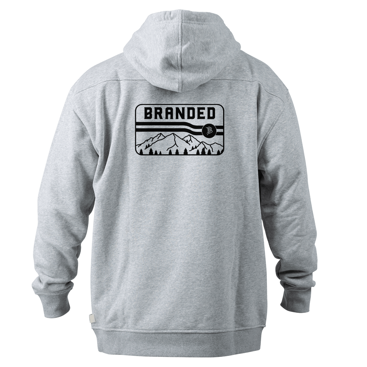 Branded Horizon Peak™ Hoodie Gray Heather