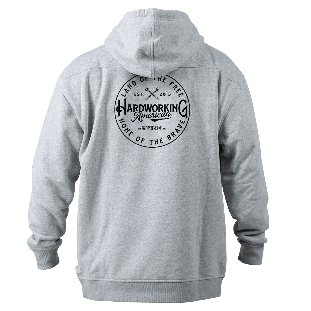 Hardworking Peak™ Hoodie Gray Heather