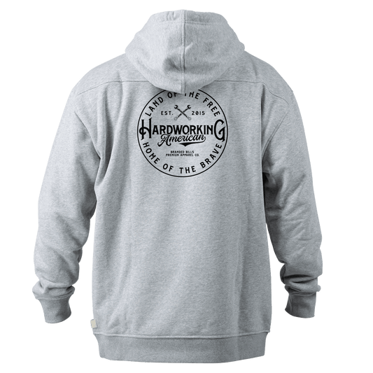 Hardworking Peak™ Hoodie Gray Heather