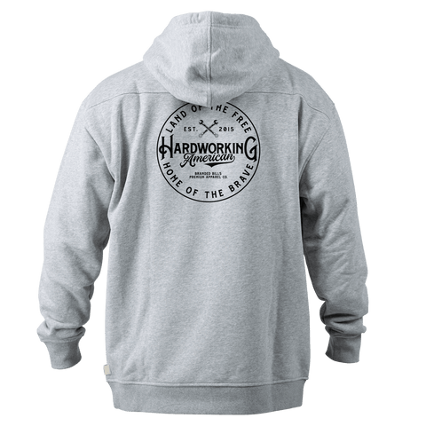 Hardworking Peak™ Hoodie Gray Heather