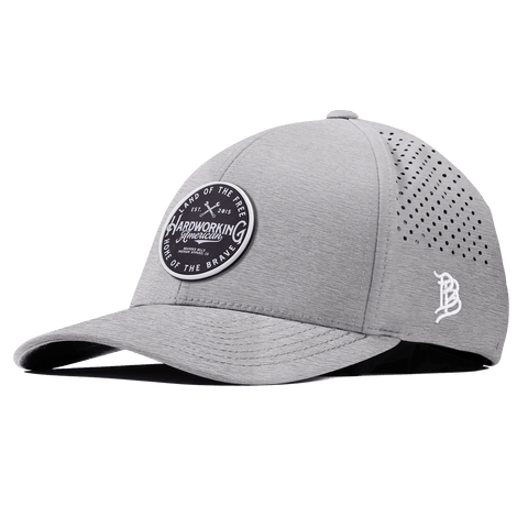 Hardworking PVC Curved Performance Heather Gray