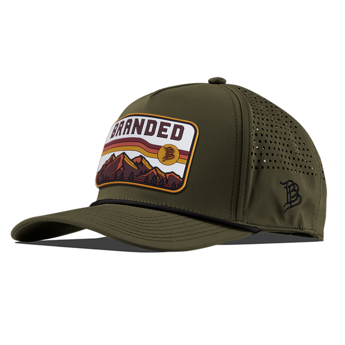 Harvest Horizon Curved 5 Panel Performance Front Loden/Black