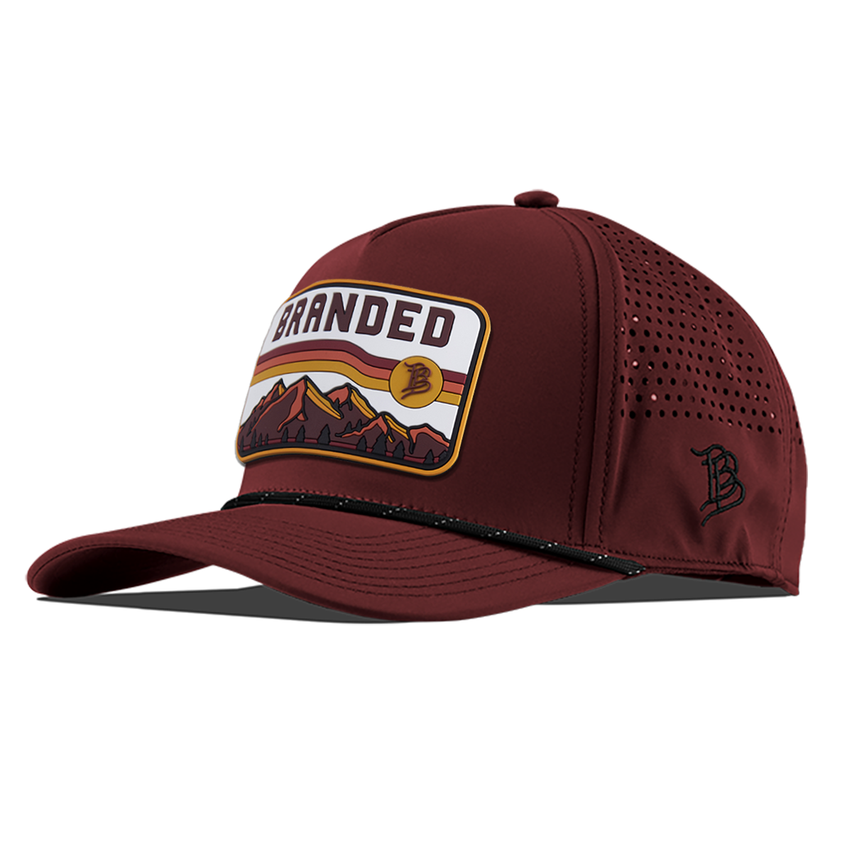 Harvest Horizon Curved 5 Panel Performance Front Maroon/Black