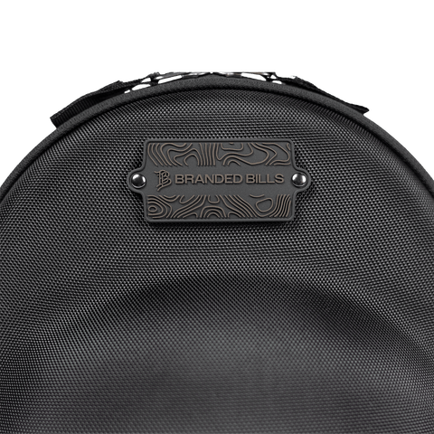 Tonal Topo Hat Case Black