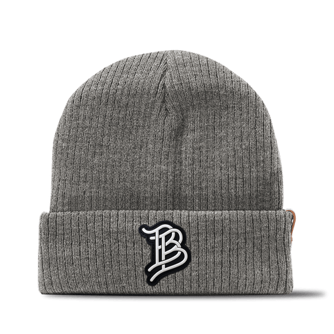 BB Cutout PVC Essential Beanie Gray