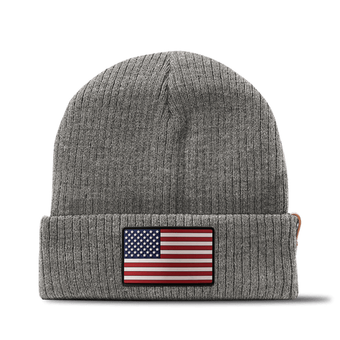 Old Glory PVC Essential Beanie Gray