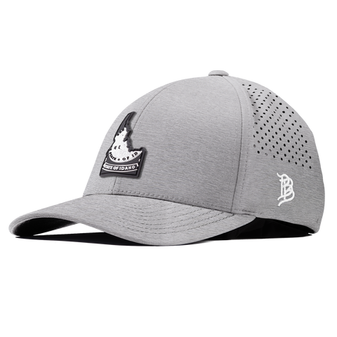Idaho Vintage Curved Performance Heather Gray