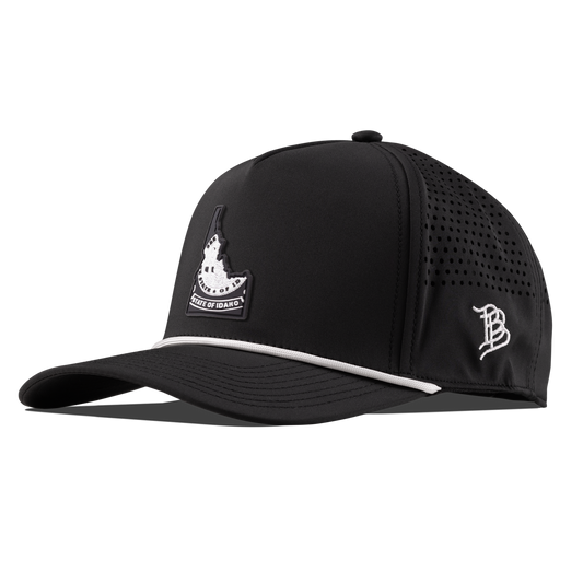 Idaho Vintage Curved 5 Panel Performance Black/White