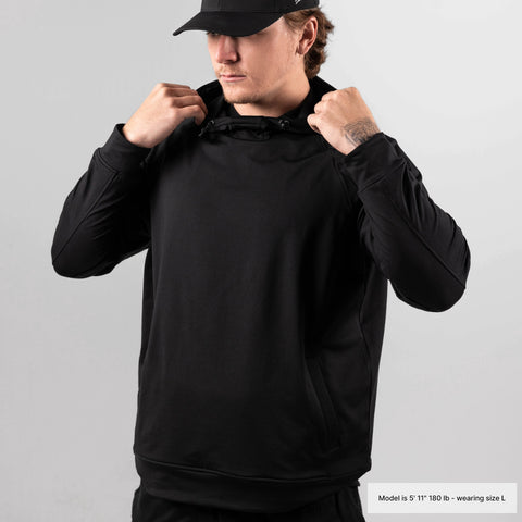 Performance Hoodie Lifestyle Black