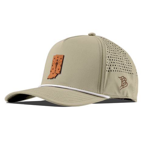 Indiana 19 Tan Curved 5 Panel Performance Desert/White