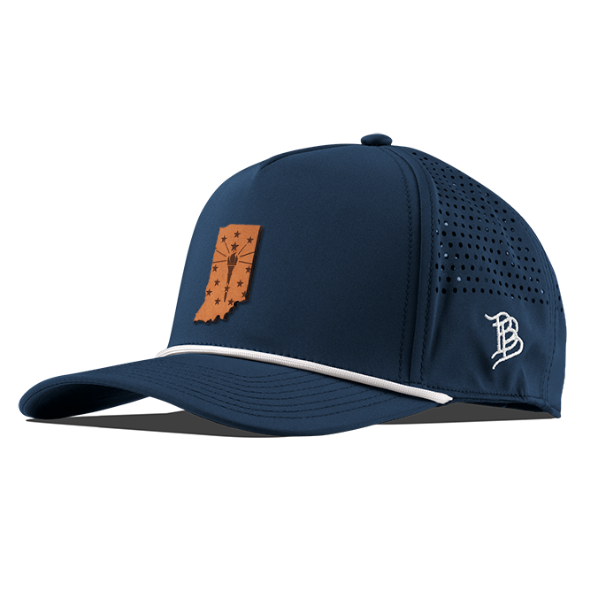 Indiana 19 Tan Curved 5 Panel Performance Orion/White