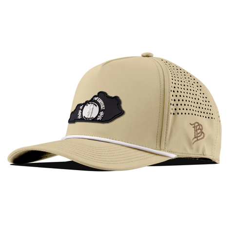 Kentucky Vintage Curved 5 Panel Performance Desert/White