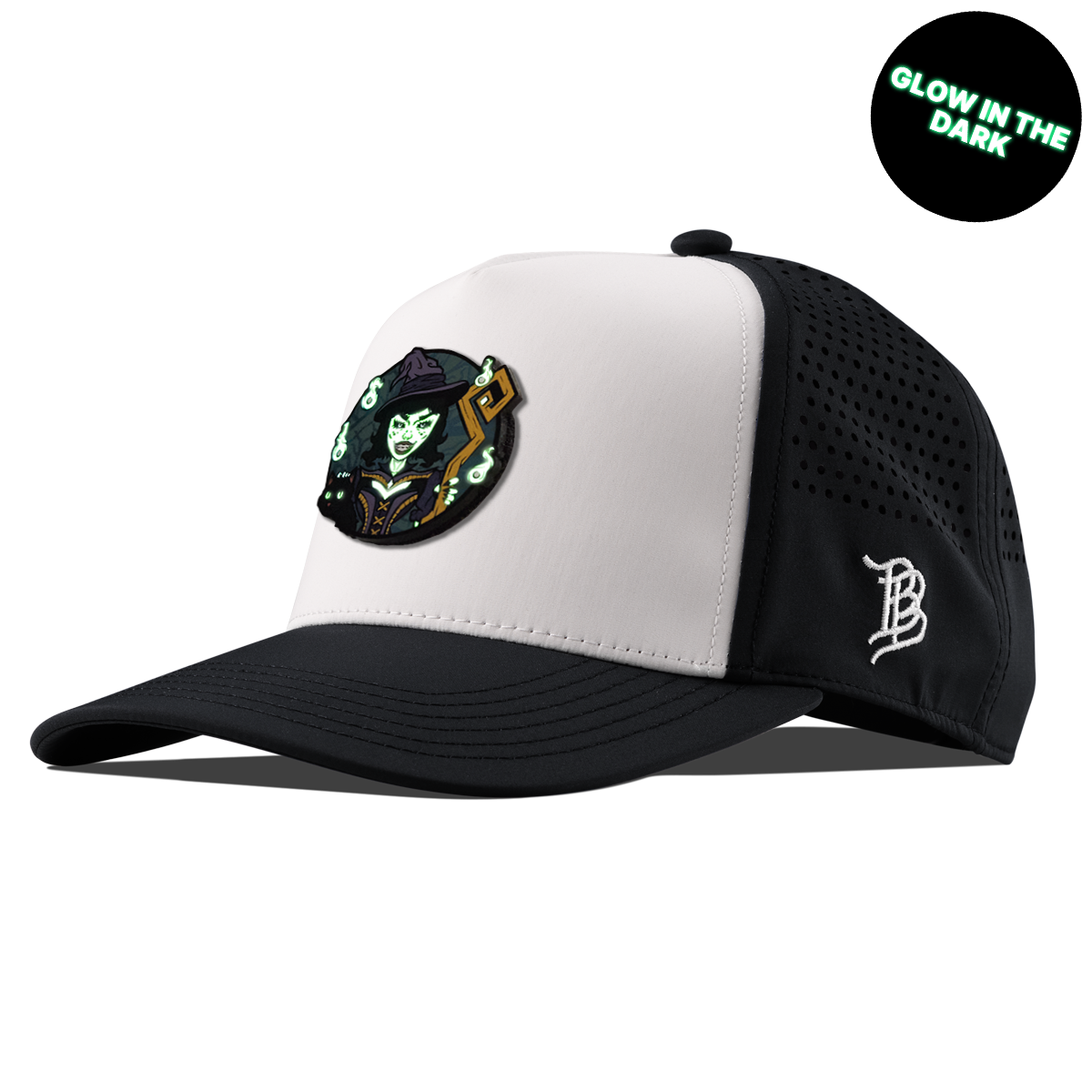 Remix Kids Halloween Glow 5-Panel Witch Black