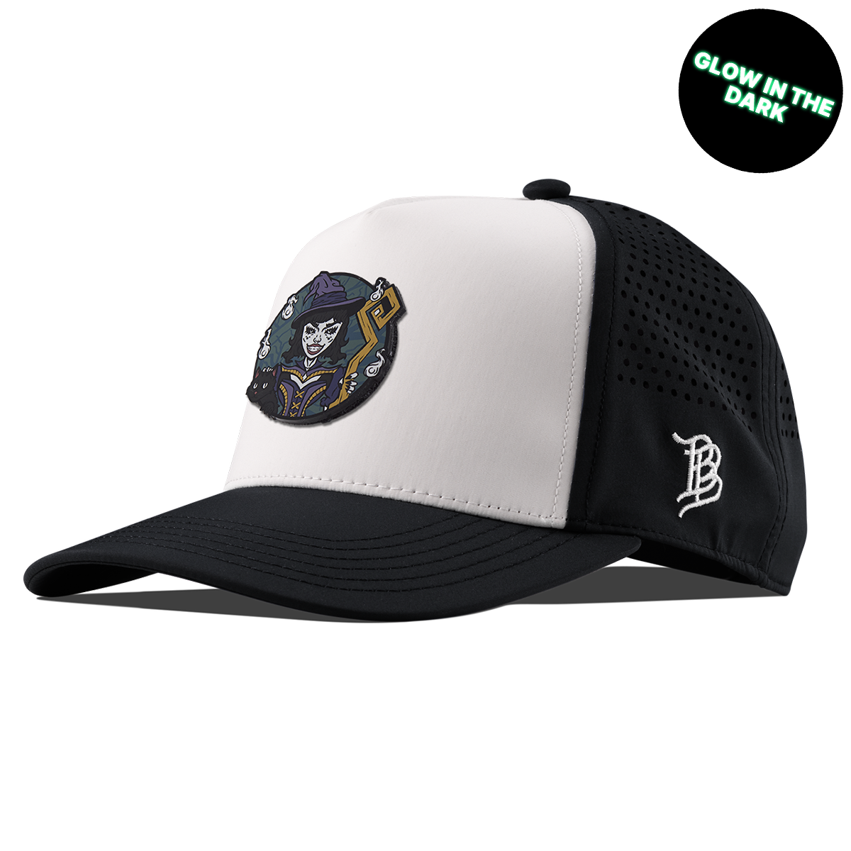 Remix Kids Halloween Glow 5-Panel Witch Glow Black