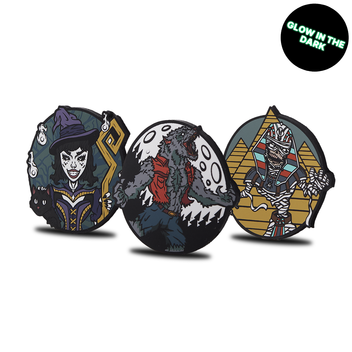 Remix Kids Halloween Glow 5-Panel Patches Black