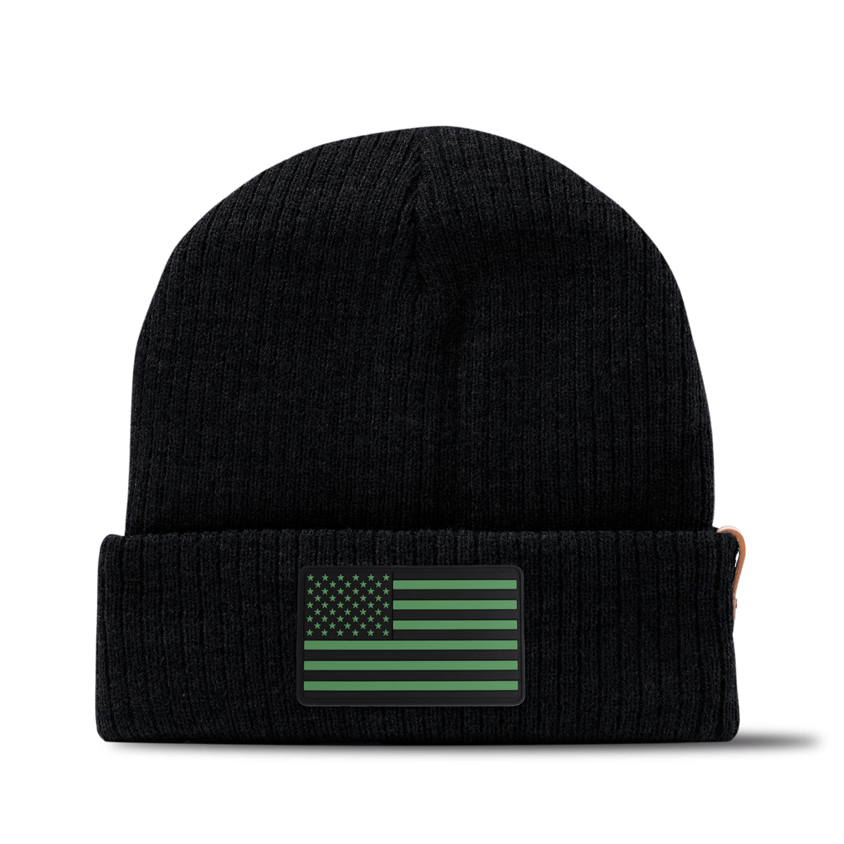 Lucky Old Glory Essential Beanie Black