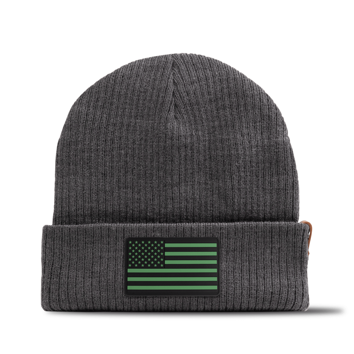 Lucky Old Glory Essential Beanie Charcoal