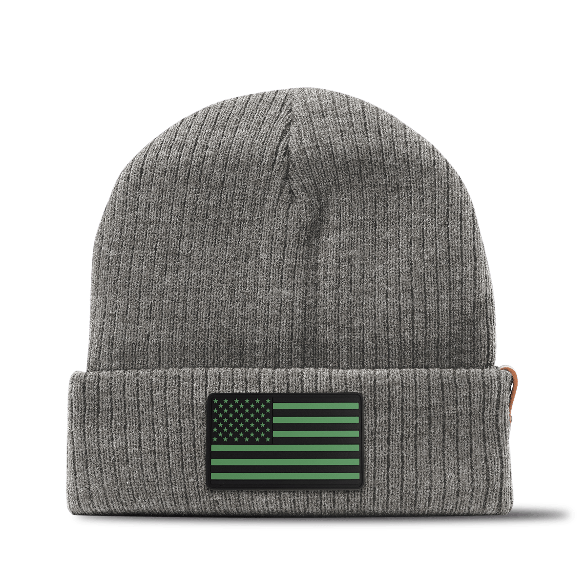 Lucky Old Glory Essential Beanie Gray