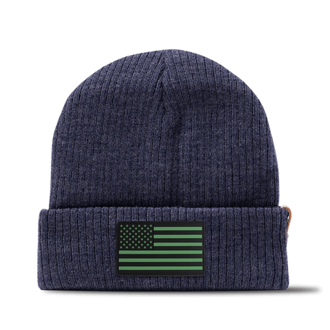 Lucky Old Glory Essential Beanie Navy