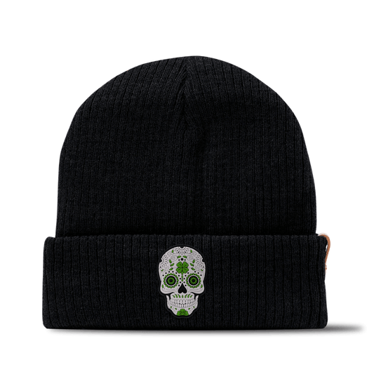 Lucky Skull PVC Essential Beanie Black