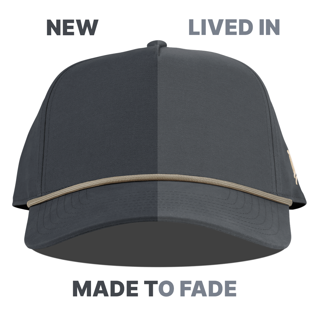 Grim Reaper Glow Canvas 5 Panel Rope Made to Fade