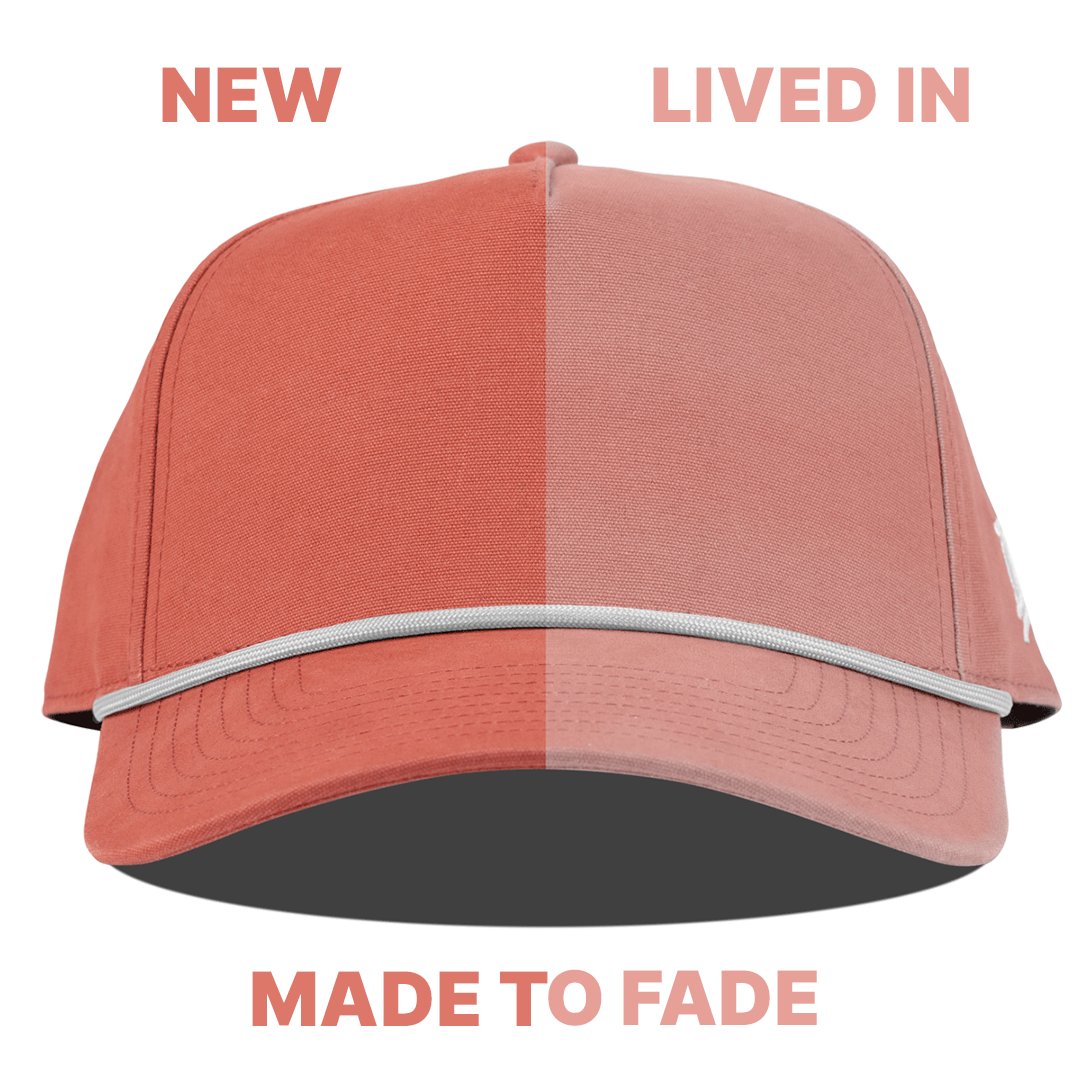 Adventure Club Canvas 5 Panel Rope Peach