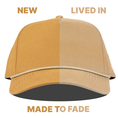 Yosemite National Park Canvas 5 Panel Rope Wheat