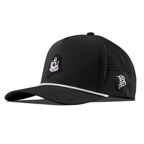 Maine Vintage Curved 5 Panel Performance Black/White