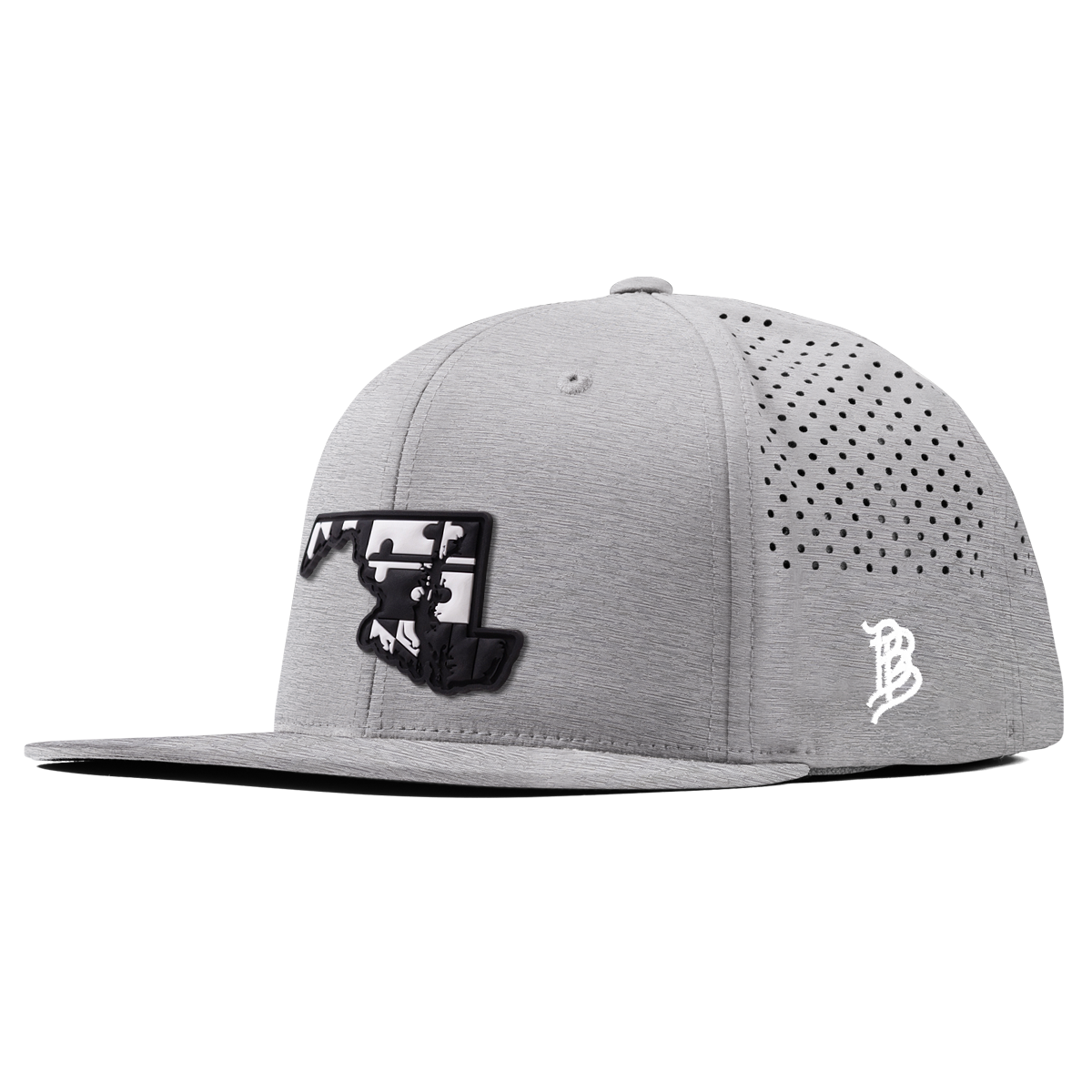 Maryland Vintage Flat Performance Heather Gray