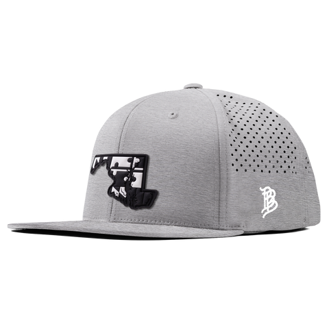 Maryland Vintage Flat Performance Heather Gray