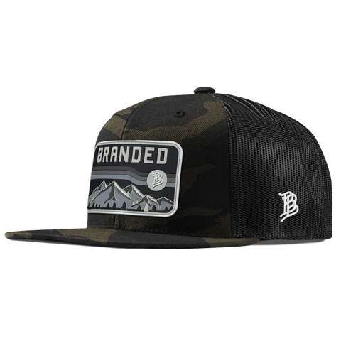 Midnight Horizon Flat Trucker Back Midnight Camo
