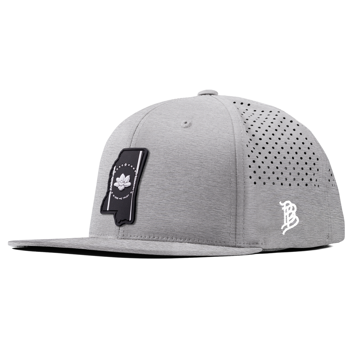 Mississippi Vintage Flat Performance Heather Gray