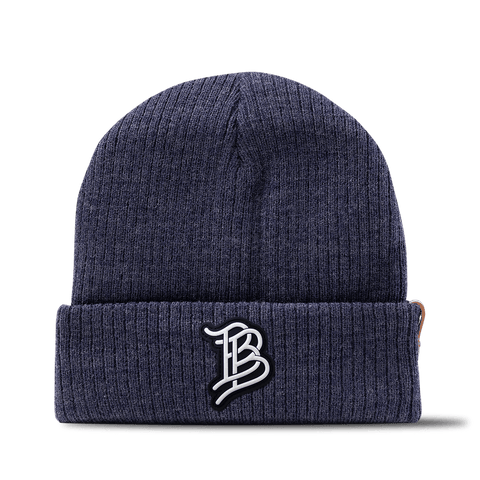 BB Cutout PVC Essential Beanie Navy