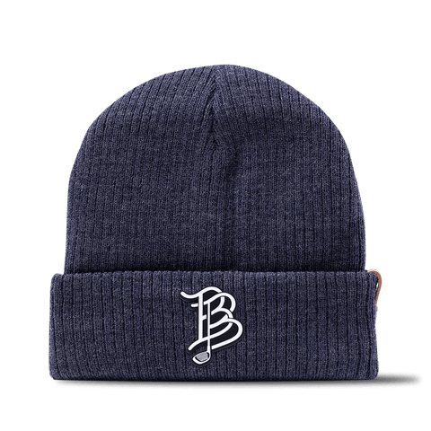 BB Golf Cutout PVC Essential Beanie Navy