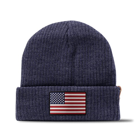 Old Glory PVC Essential Beanie Navy