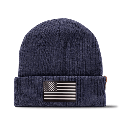 Vintage Old Glory Essential Beanie Navy