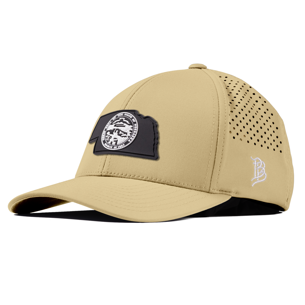 Nebraska Vintage Curved Performance Desert
