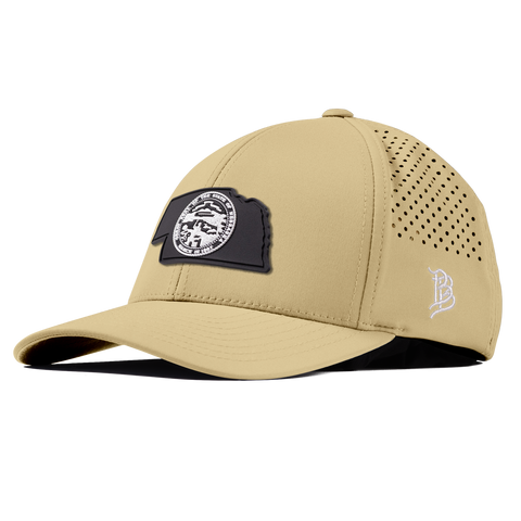 Nebraska Vintage Curved Performance Desert