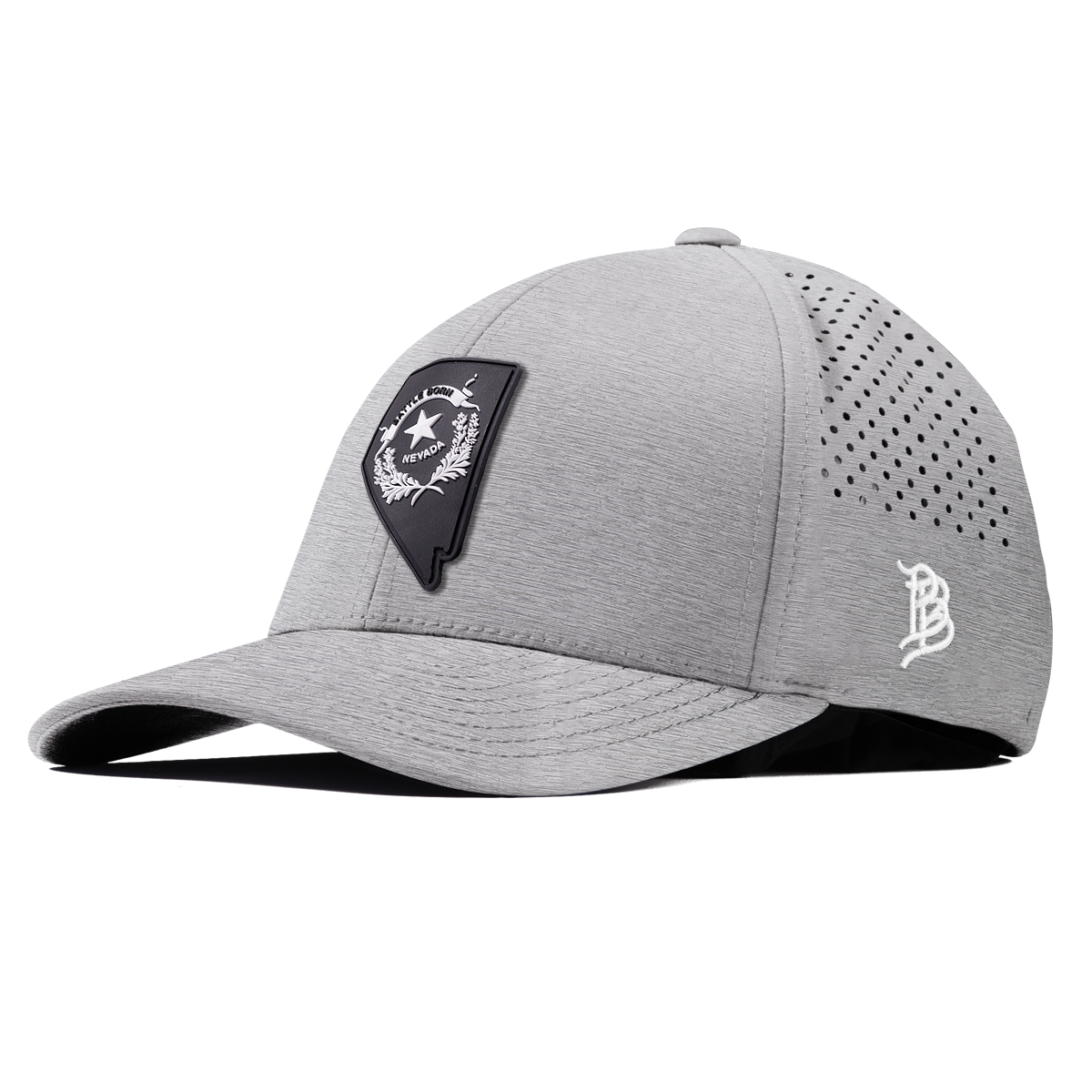 Nevada Vintage Curved Performance Heather Gray