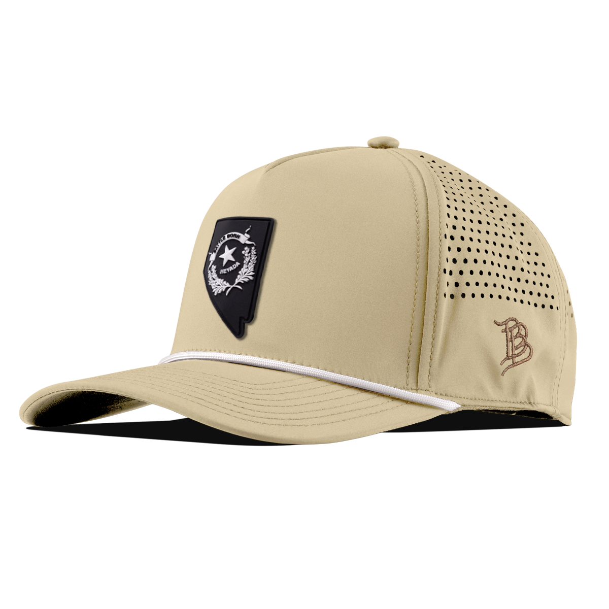 Nevada Vintage Curved 5 Panel Performance Desert/White