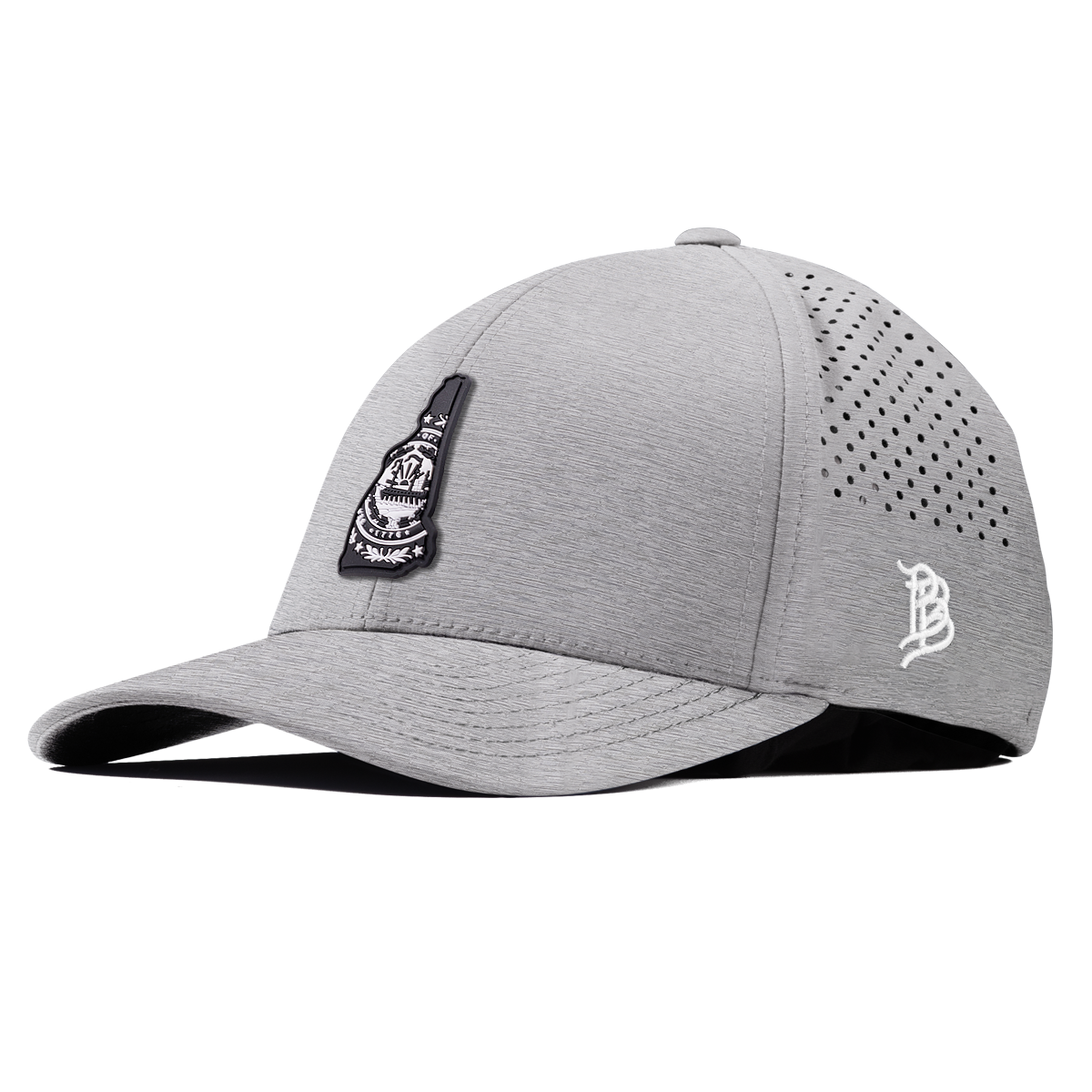 New Hampshire Vintage Curved Performance Heather Gray