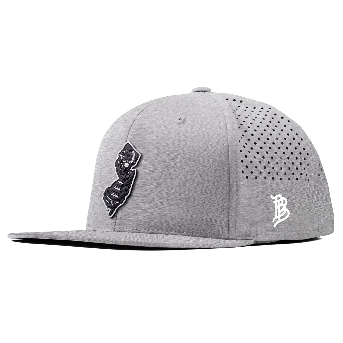 New Jersey Vintage Flat Performance Heather Gray